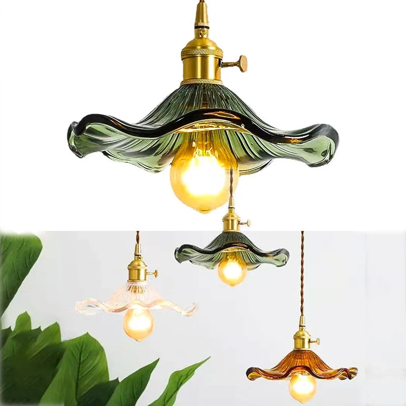 Nordic Crystalline Glass Pendant Light Guaelindra – Lifestyle View 2