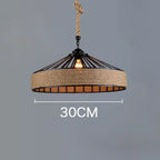 Natural Rope Woven Pendant Light Camoreth – Product Detail 8