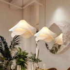 Geometric Fabric Pendant Light Lsaelorn – Lifestyle View 3