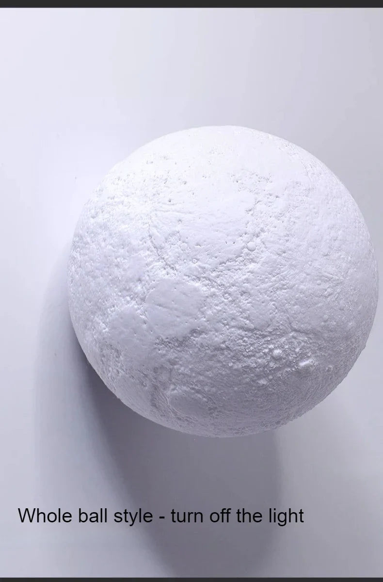 Selenya Whole Sphere sculpted PETG surface detail, light off