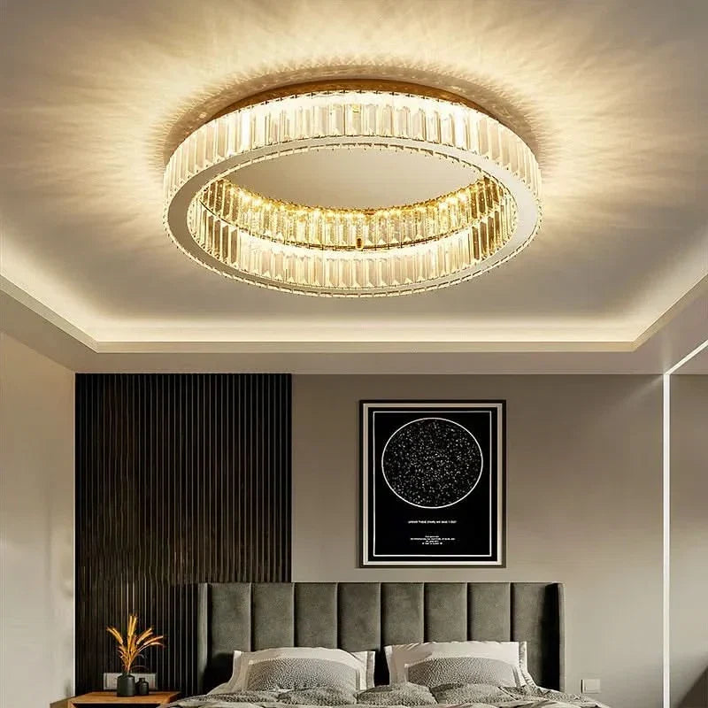 Modern Metal Flush Mount Chandelier Axmon – Product Detail 11