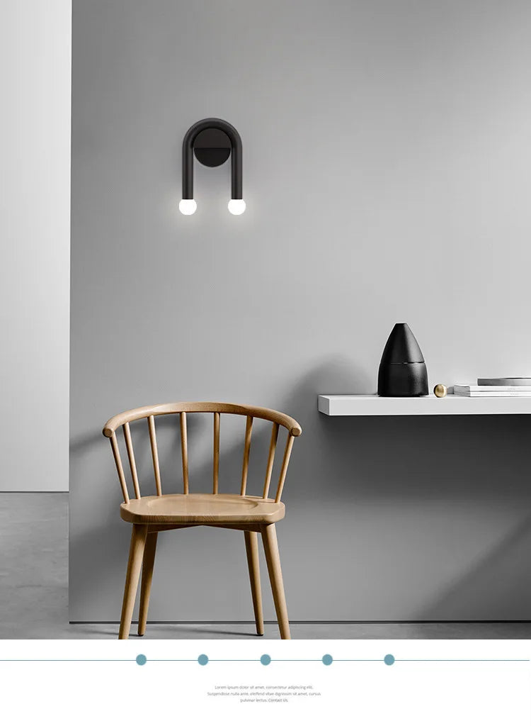Modern U-Shape LED Wall Sconce – Arcuvolt
