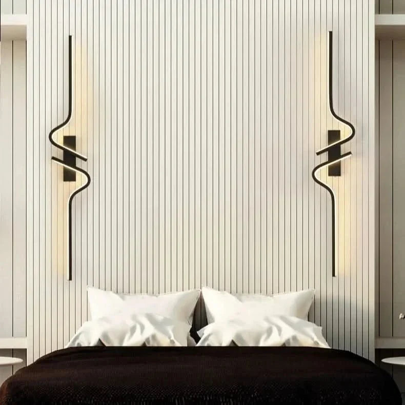 Premium Linear Aluminum Wall Sconce Talvorn – Product Detail 6