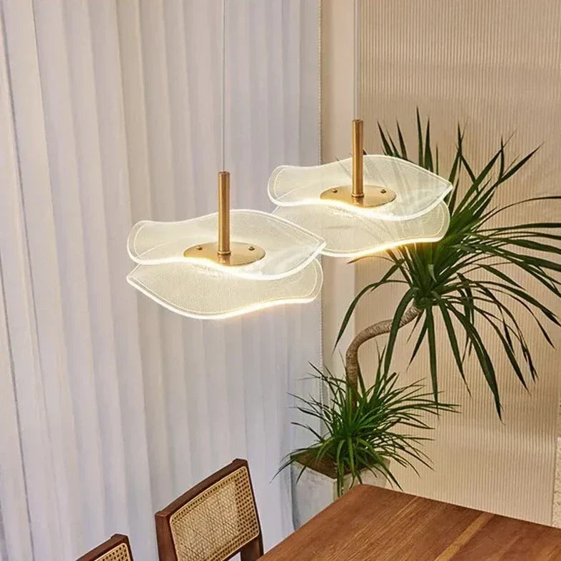 Warm Acrylic Drum Pendant Light Bielora – Product Detail 18