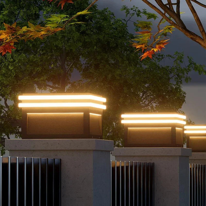 Modern Square Solar Light Solanthex – Product Detail 11