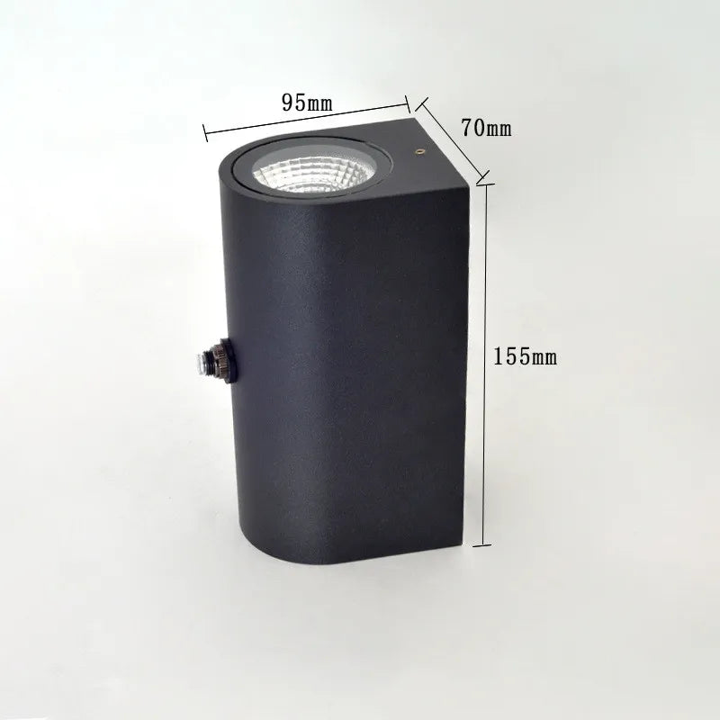 Outdoor Aluminium Wall Sconce Evsel
