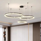 Modern Geometric Statement Chandelier Maelrix – Lifestyle View 4