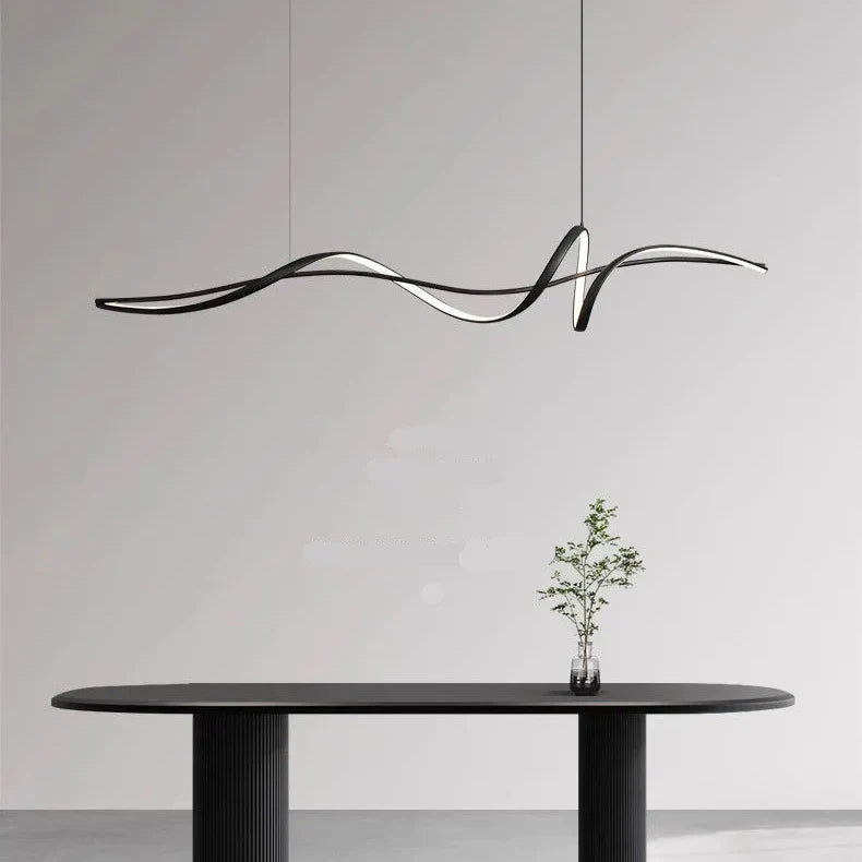 Minimalist Linear Acrylic Pendant Light Berlo – Product Detail 7