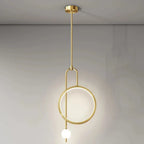 Modern Metal Ring Pendant Light Circlion
