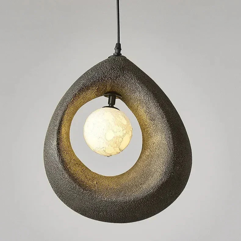 Organic Stone Pebble Pendant Light Cadmon – Product Detail 7