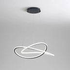 Nordic Infinity-Loop Pendant Light Qxaelinth – View 3