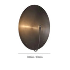 Eclipse Disc Wall Sconce – Selenyx – 30 cm and 35 cm size reference