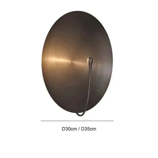 Eclipse Disc Wall Sconce – Selenyx – 30 cm and 35 cm size reference