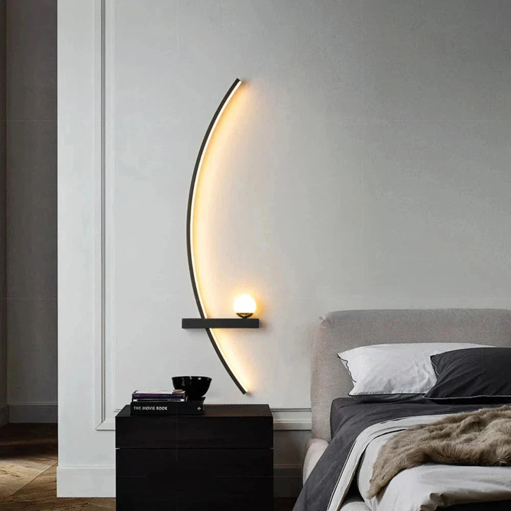 Elongated Linear Wall Sconce Biareth – Product Detail 5