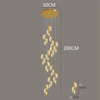 Spiral Arm Statement Chandelier Lalmon – Product Detail 6