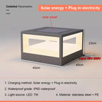 Outdoor Steel Solar Light Eolon