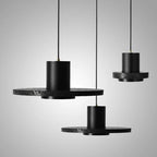 Industrial Concrete Orb Pendant Light Kelvor – Lifestyle View 2