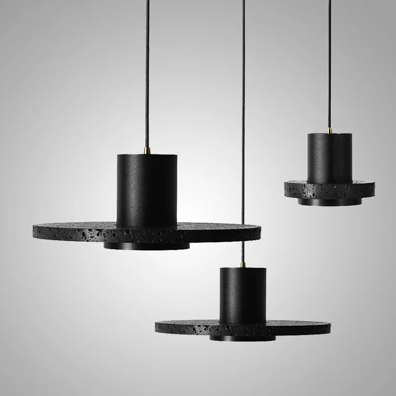 Industrial Concrete Orb Pendant Light Kelvor – Lifestyle View 2