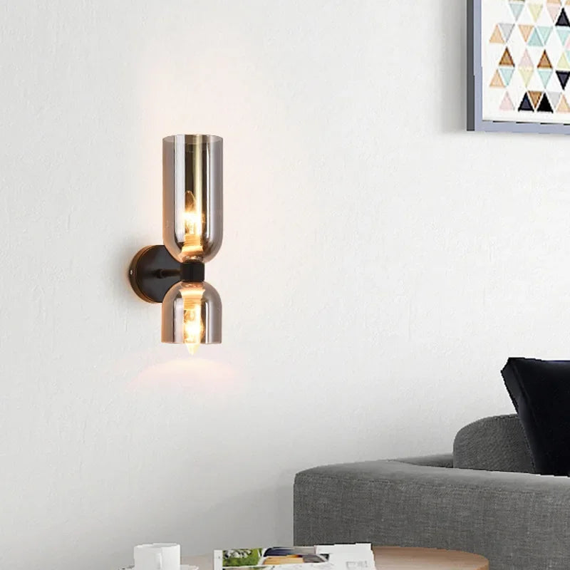 Mouth-Blown Glass Wall Sconce Camix – Product Detail 10