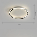 Designer Wavy Ceiling Light Axelon