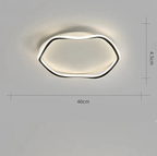 Designer Wavy Ceiling Light Axelon