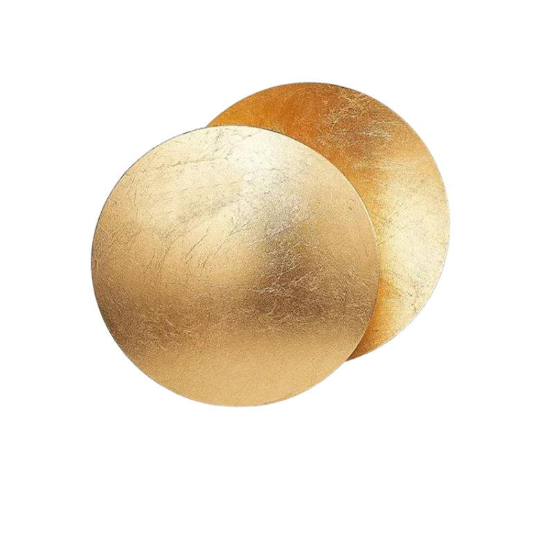 Polished Brass Eclipse Wall Sconce Auselon – Product Detail 6