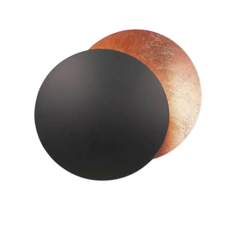 Polished Brass Eclipse Wall Sconce Auselon – Product Detail 7