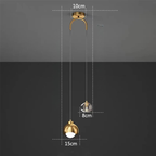 Soft Gold Minimal Pendant Light Aurleth – Product Detail 5