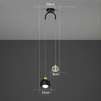 Soft Gold Minimal Pendant Light Aurleth – Hero Shot