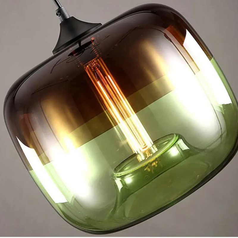 Artisan Stone Glass Pendant Light Petrivox – Lifestyle View 3