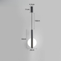 Minimal Aluminum Cylinder Pendant Light Axloren – Detail View