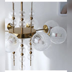 Frosted Glass Bubble Sputnik Chandelier – Nivora