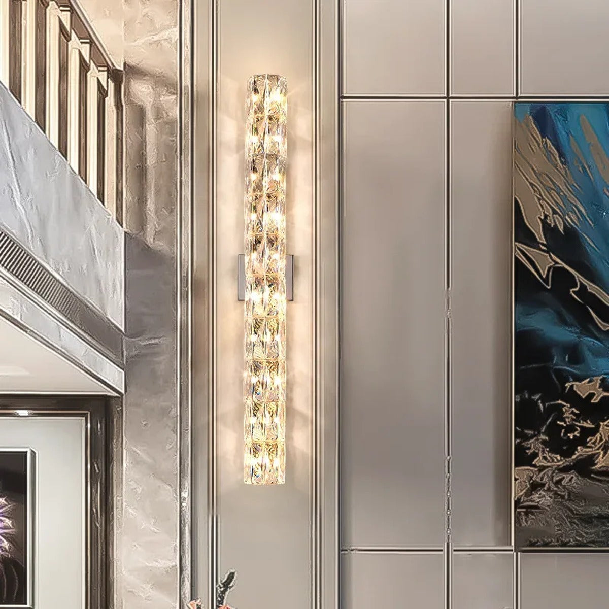 Architectural Minimalist Wall Sconce Structon – Hero Shot