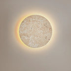 Natural Stone Textured Wall Sconce Welvion – Hero Shot