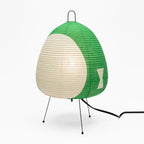 Akari-Style Paper Lantern Table Lamp – Corvan – Lifestyle View 3