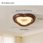 Organic Molten Form Flush Ceiling Light – Celarix – Product Detail 13
