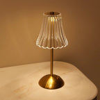 Fluted Glass Rod Shade Cordless Table Lamp – Fevorn – Product Detail 9