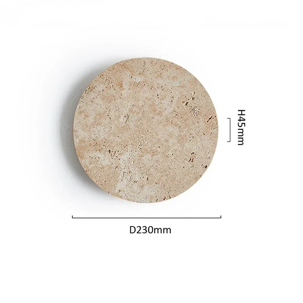 Natural Stone Textured Wall Sconce Welvion – Lifestyle View 2