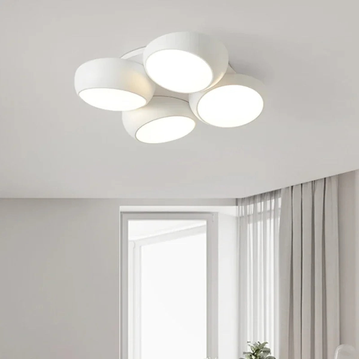 LED Bubble Cluster Flush Ceiling Light – Harvenis – Product Detail 6