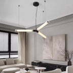 Rarlix — matte black finish over living room seating area