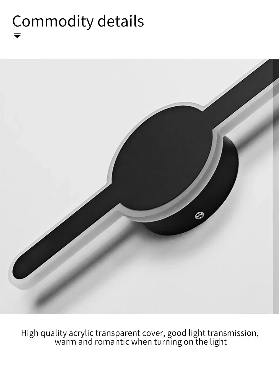 Minimalist Linear LED Wall Sconce – Rvrix – Aluminum and Acrylic Detail