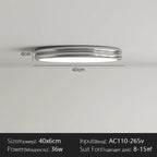 Glossy Double Ring LED Ceiling Light – Sylvan – Product Detail 14