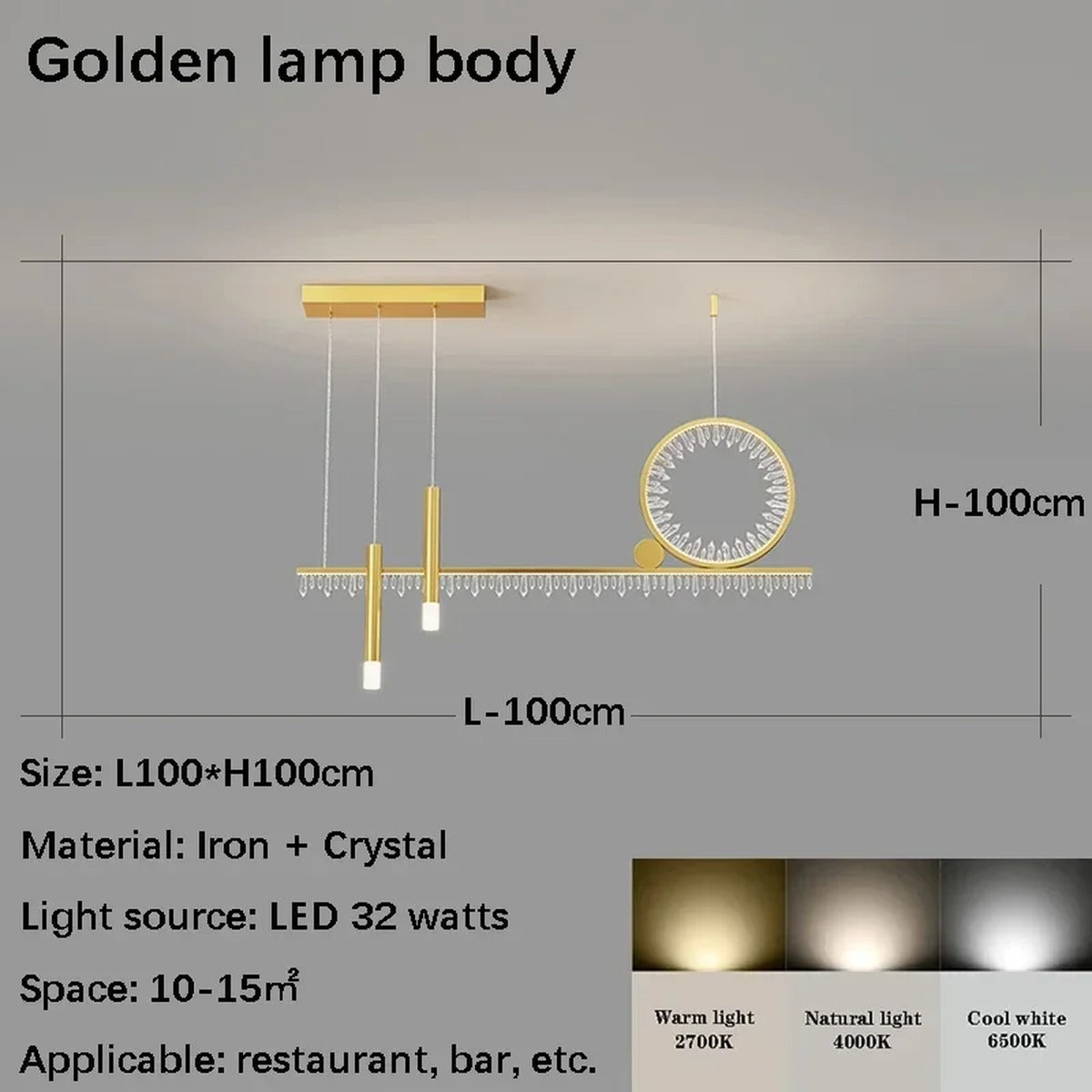 Crystal Tassel Horizontal Bar Chandelier – Sevandrix – Product Detail 6