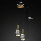 Raw Crystal Rock Pendant Light – Barlux – Product Detail 8