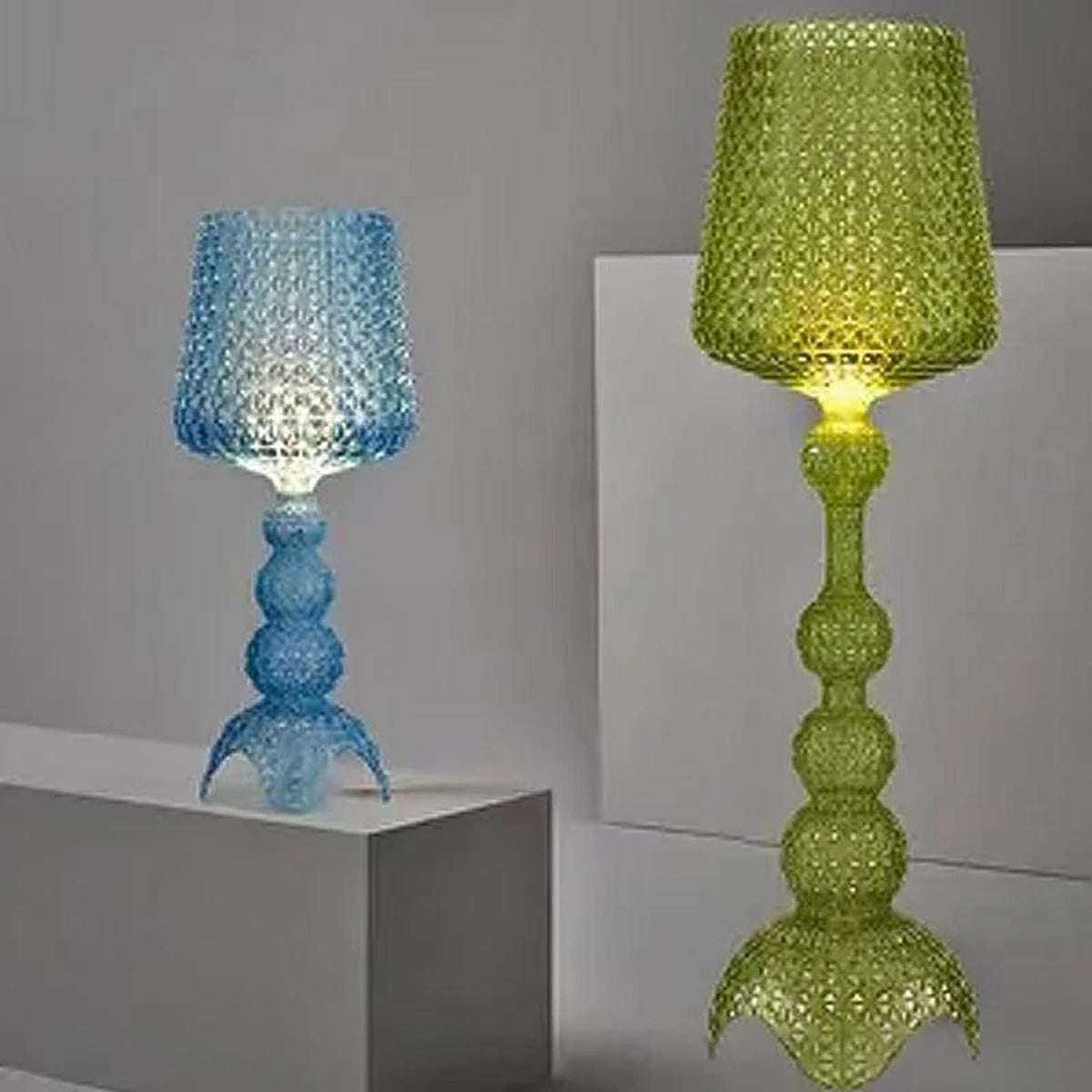 Crystal Air Minimal Table Lamp Seraphel – Lifestyle View 2