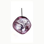 Molten Glass Artisan Pendant Light Aronex – Pink
