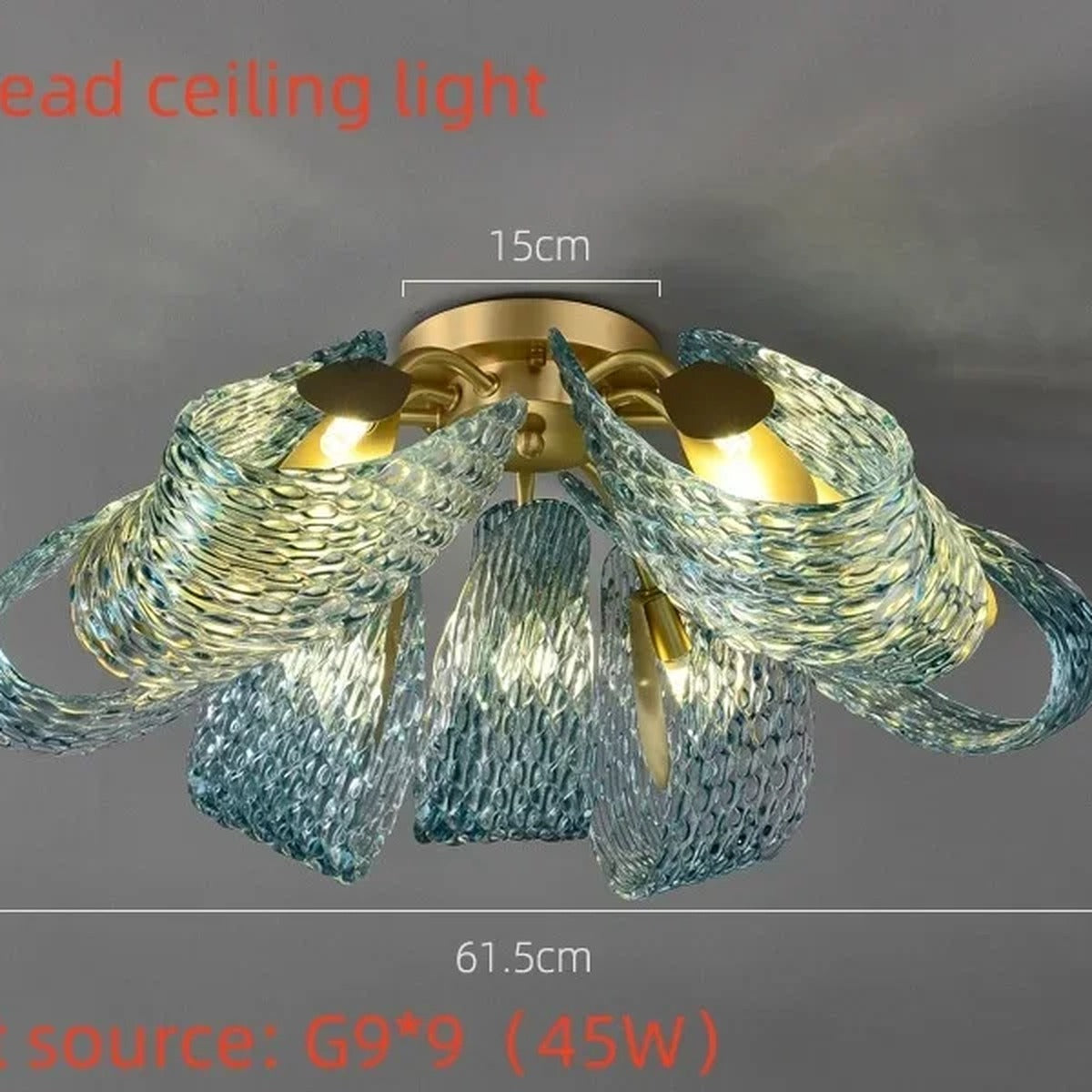 Pendant Light Luxara — Ceiling lamp 9 heads