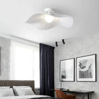 Sculptural Pleated Fabric Pendant – Dominaire – Semi-Flush Ø43cm Detail