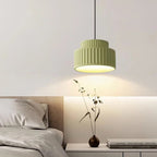 Tiered Ribbed Drum Pendant Light – Zenithral – Product Detail 6
