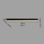 Sorendale Linear Ceiling Light – Black 50cm Dimensions